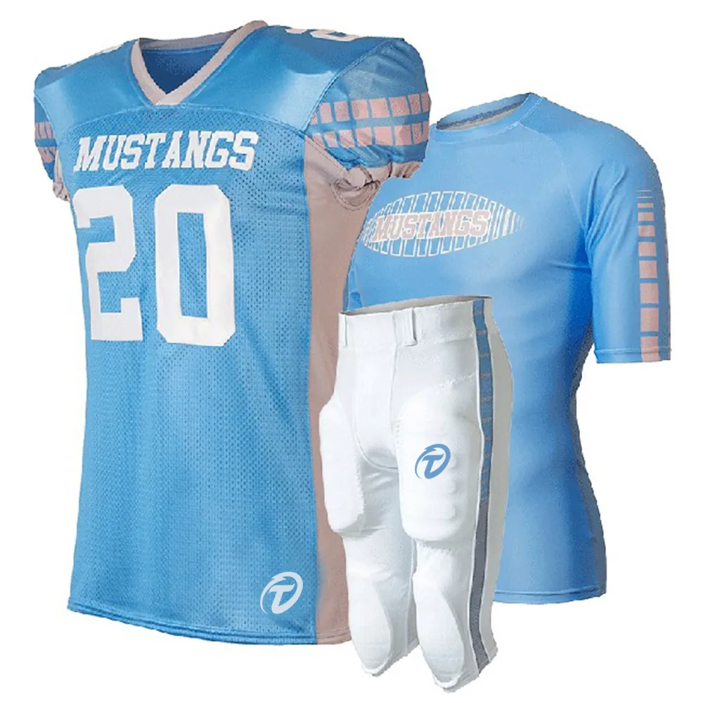 American Football Uniform — custom manufacturing