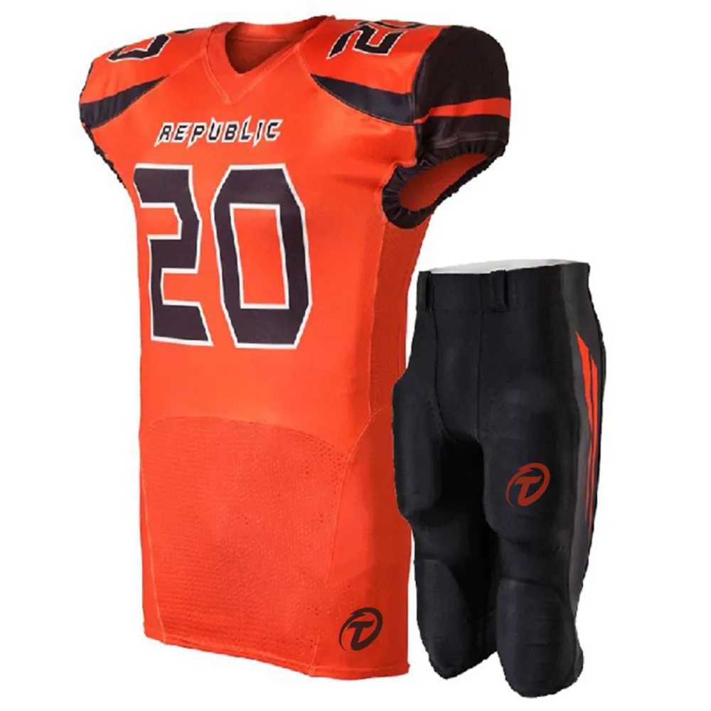 American Football Uniform — custom manufacturing